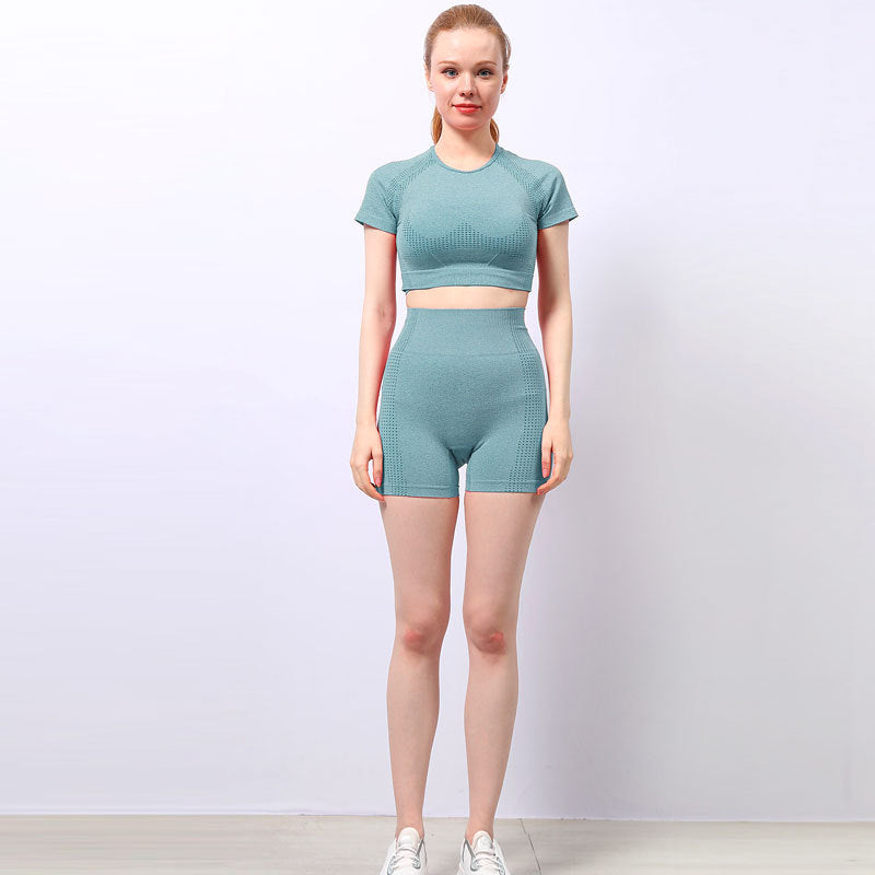 High Waisted Workout Set (shorts)