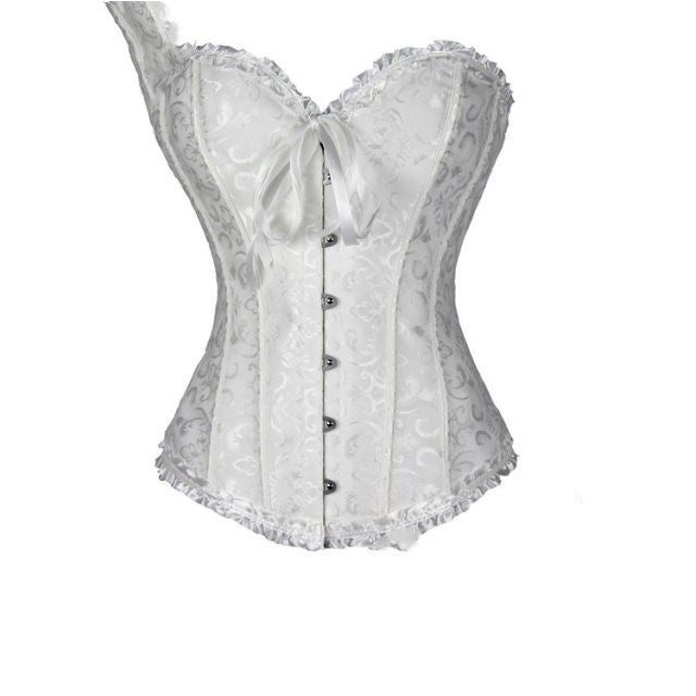 Lace Push Up Corset Waist Cincher